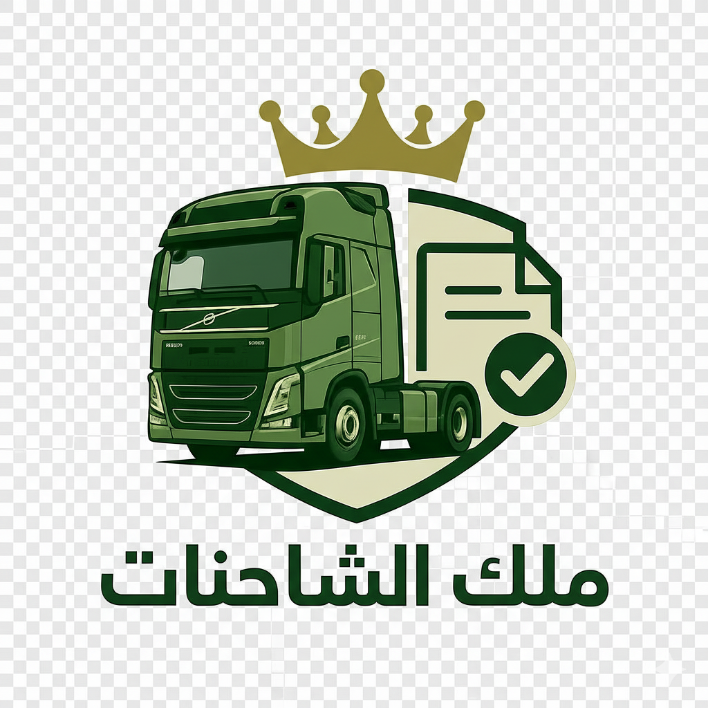 شعار نظام الشحن والنقل - ملك الشاحنات
